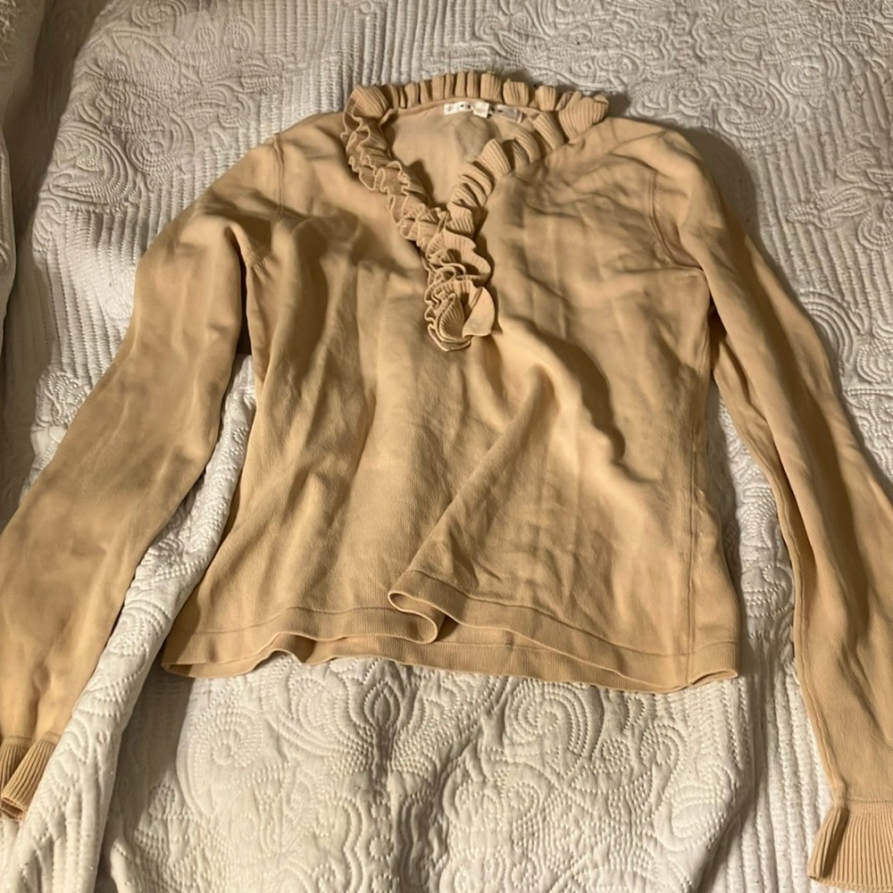 Beige dress shirt